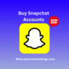 Buy Snapchat Accounts